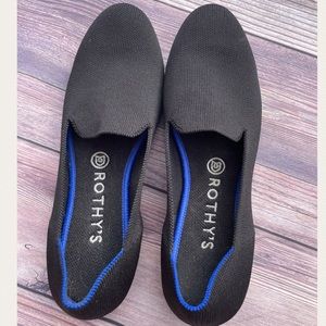 Rothy’s Black Loafers size 9 EUC